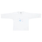 Conjunto Bebé - Jacquard - Amigos V2 - Blanco-Celeste