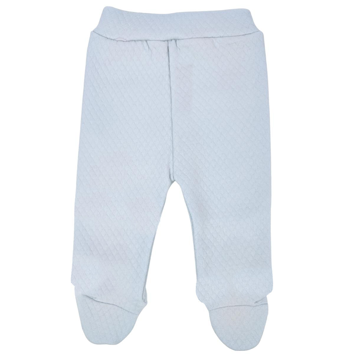 Conjunto Bebé - Jacquard - Amigos V2 - Blanco-Celeste