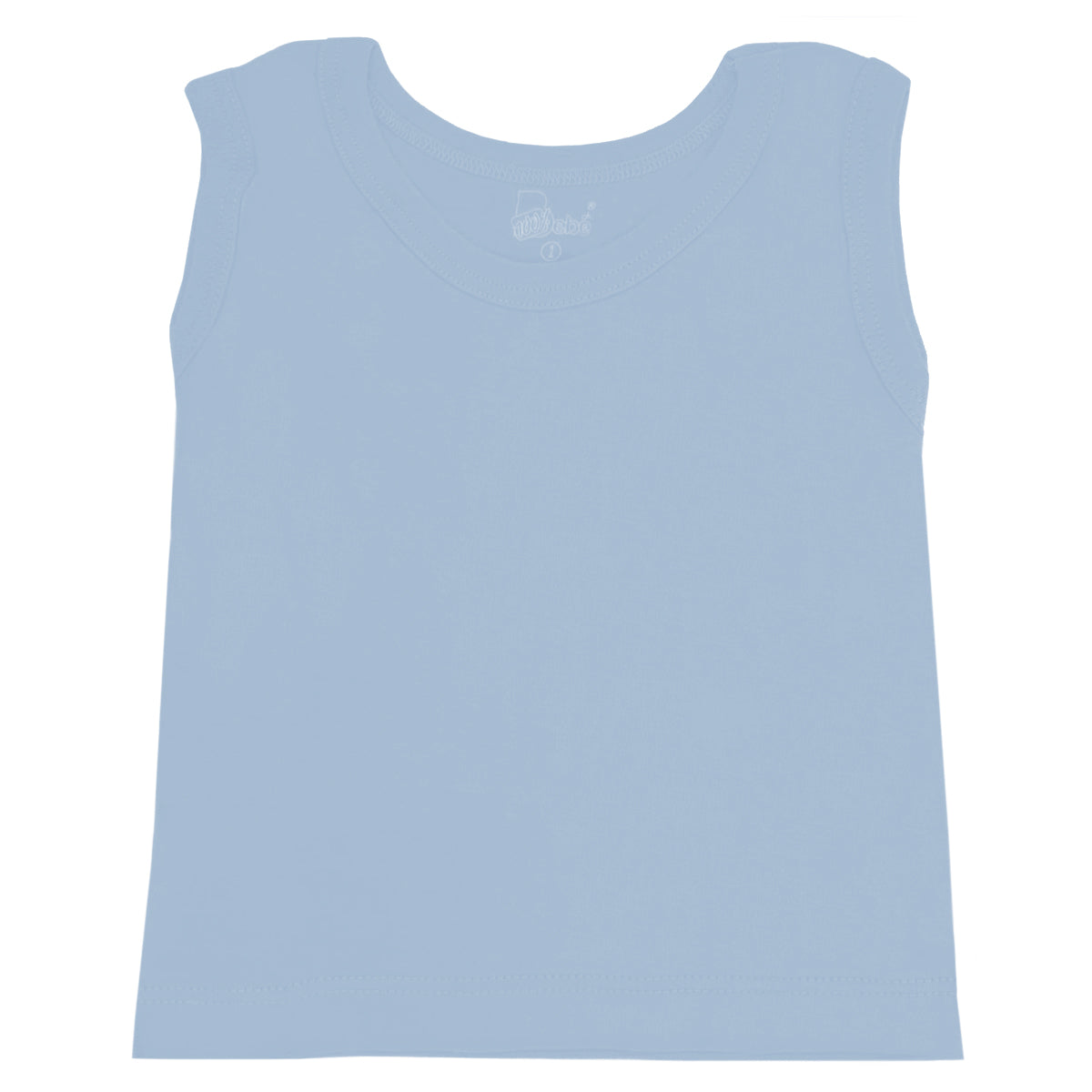 Polo sin mangas - Celeste