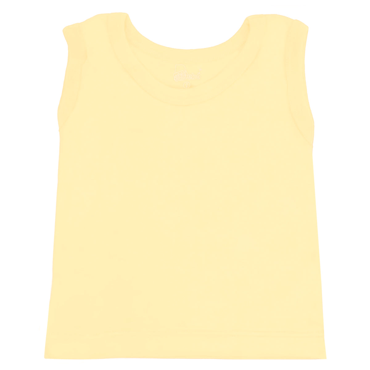 Polo sin mangas - Amarillo Claro