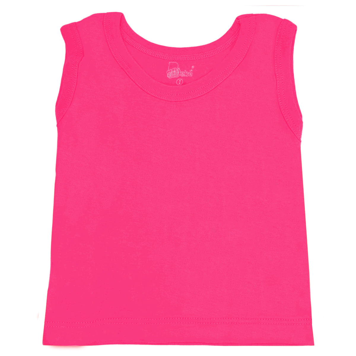 Polo sin mangas - Fucsia