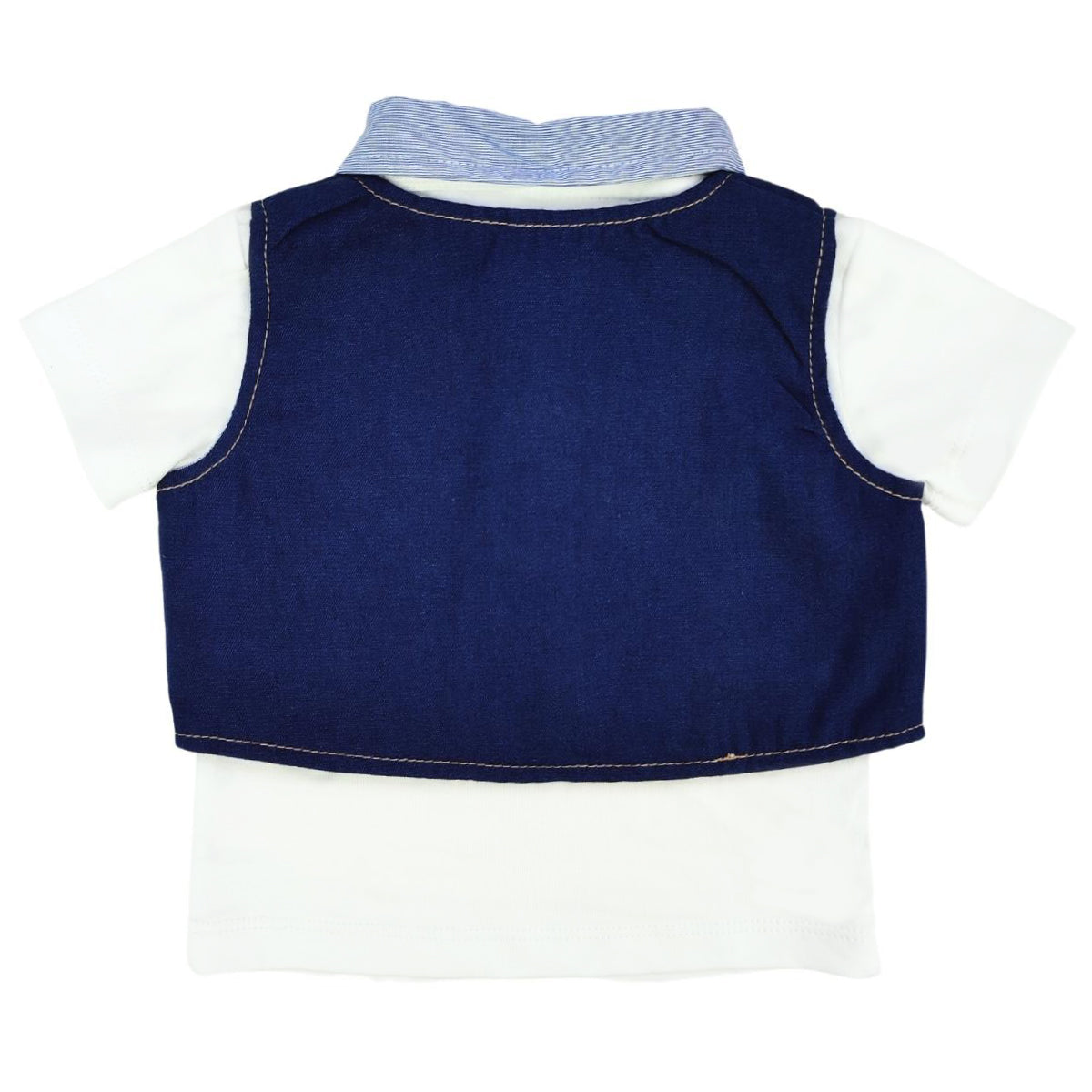 Conjunto bebé Michi con short - Azul