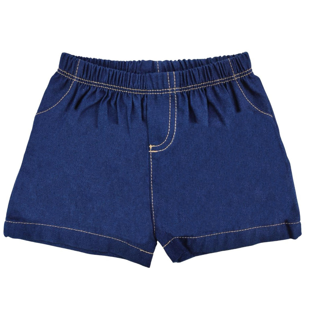 Conjunto bebé Michi con short - Azul