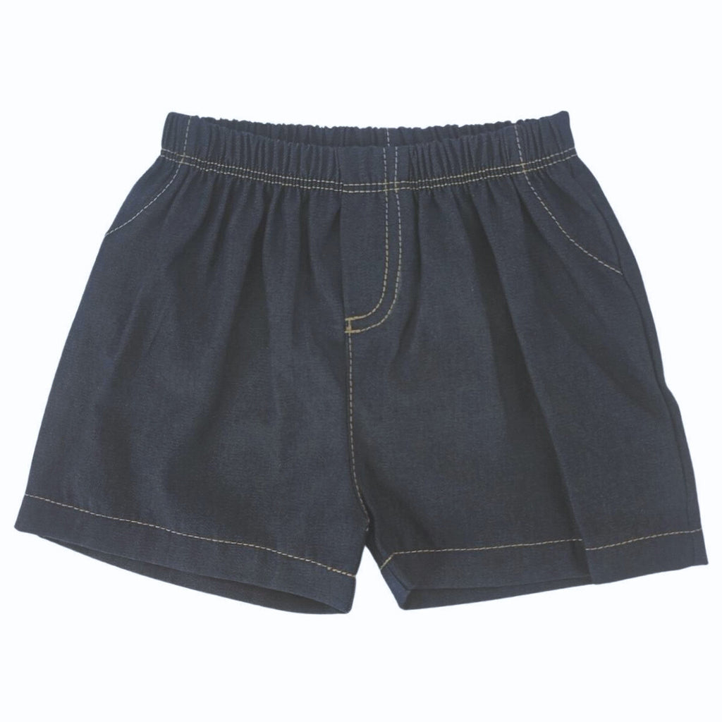 Conjunto bebé Michi con short - Azul Noche