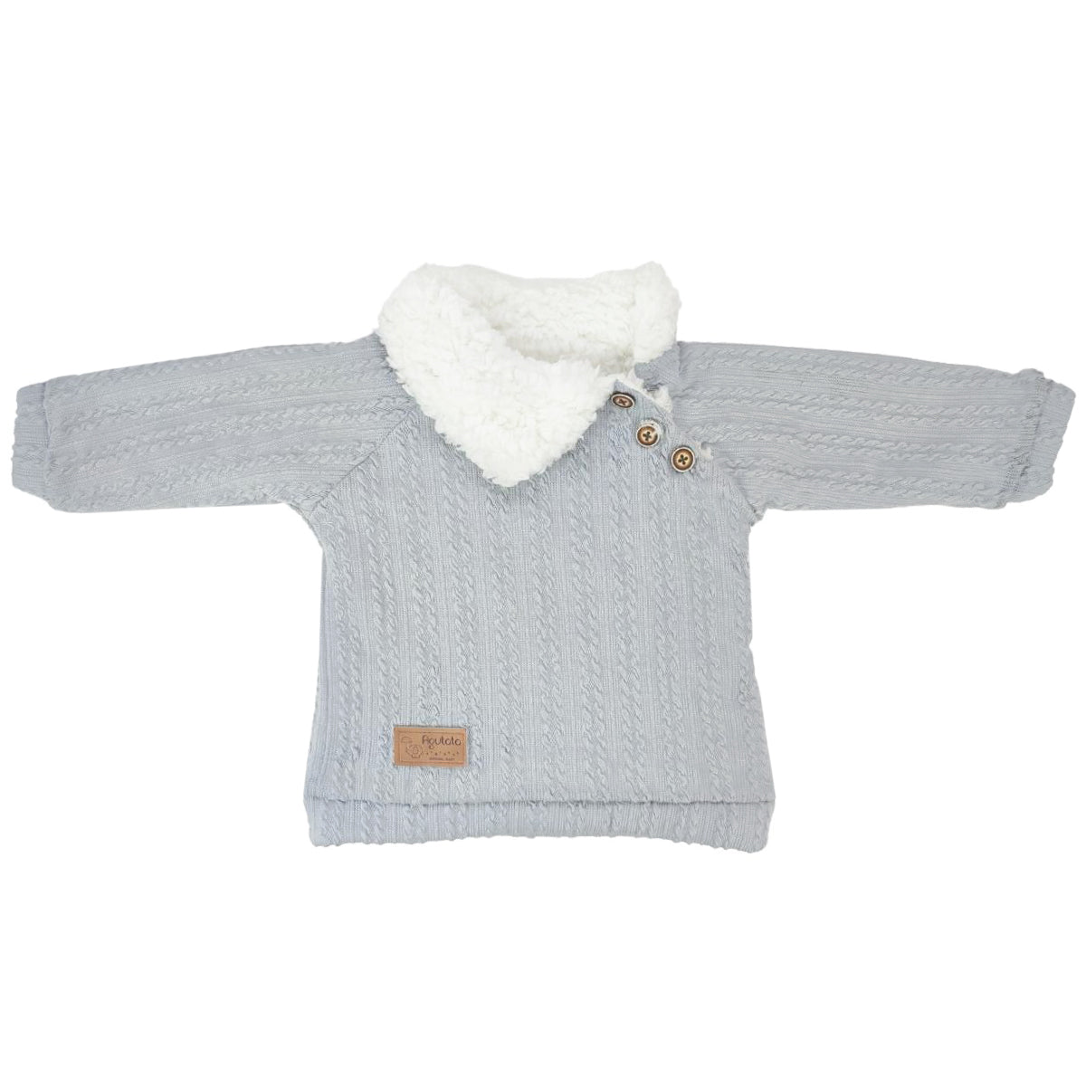 Conjunto Bebé - acolchado - Grizzy - Plomo