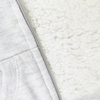 Conjunto Bebé - punto ingles - acolchado - Zorro - Plomo