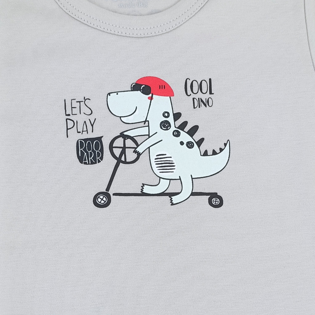 Polo de Bebé Manga Corta en Algodón - N37