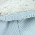 Conjunto Bebé - punto ingles - acolchado - Zorro - Celeste