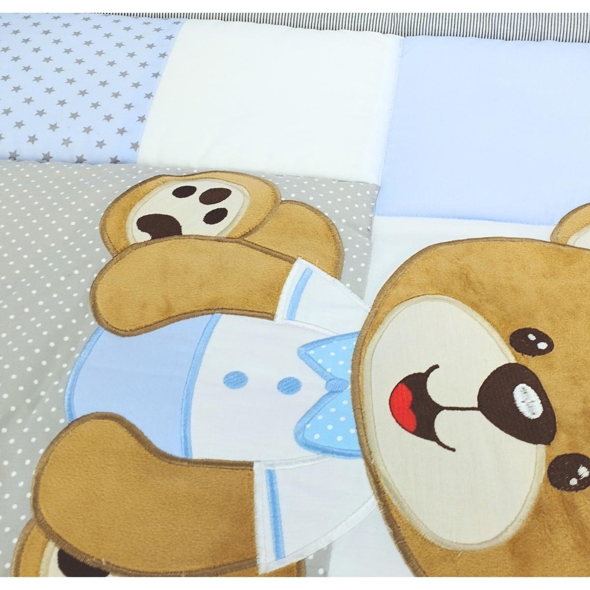 Set de Cuna y 4 protectores - Prestige - El Osito V2