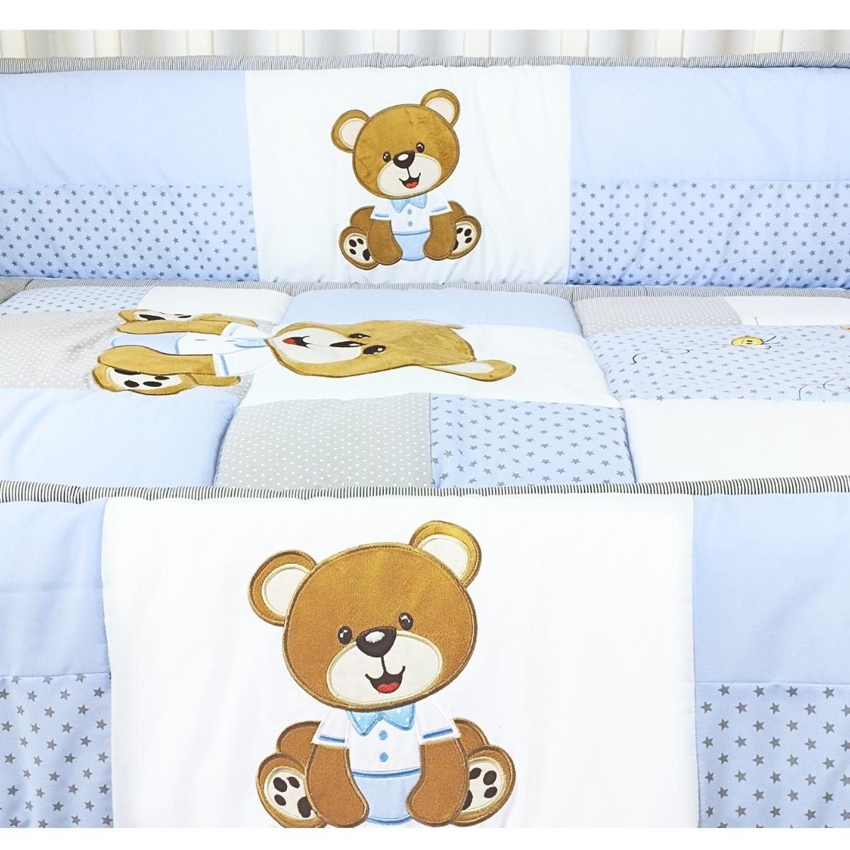Set de Cuna y 4 protectores - Prestige - El Osito V2