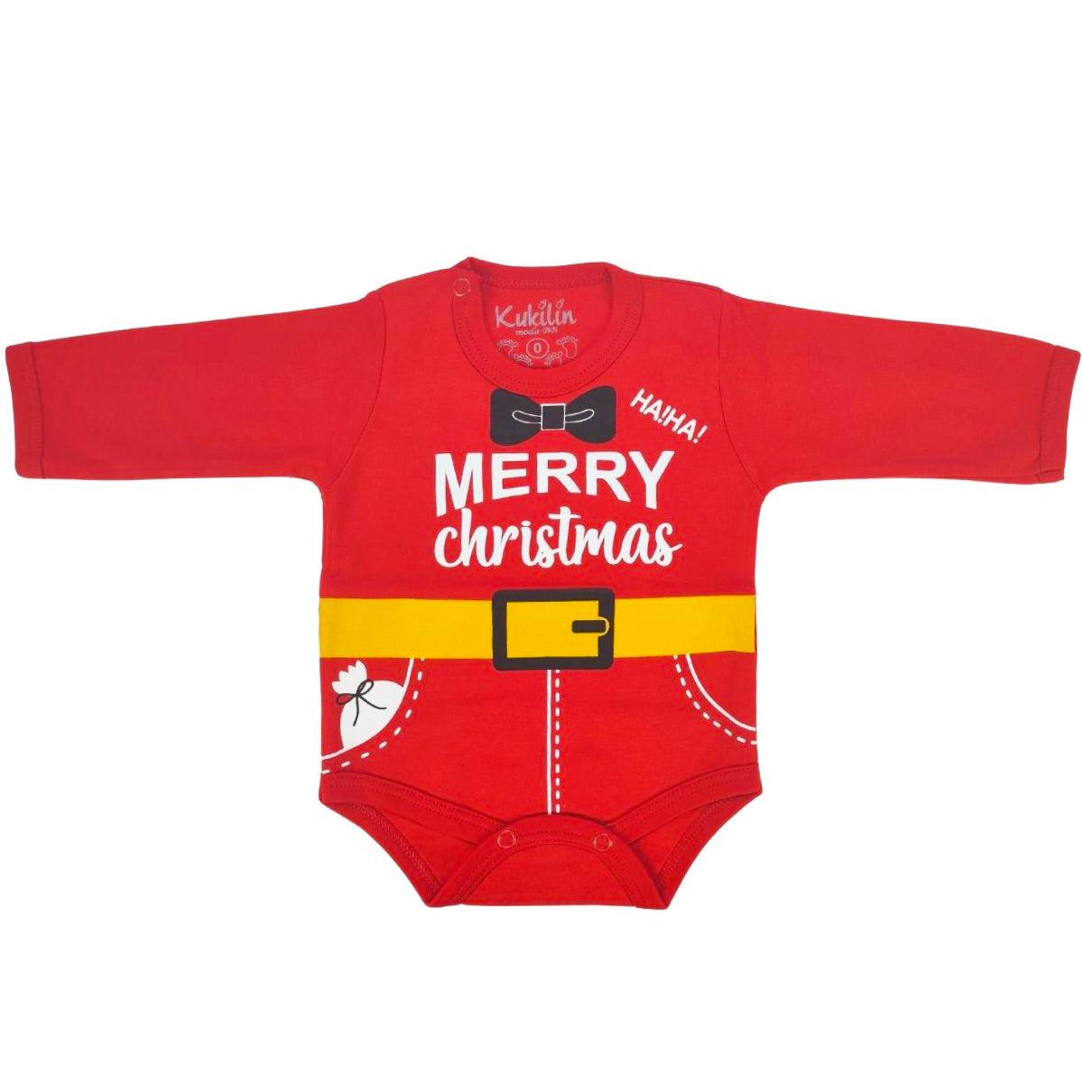 Body Navideño - Merry Christmas Hahaha