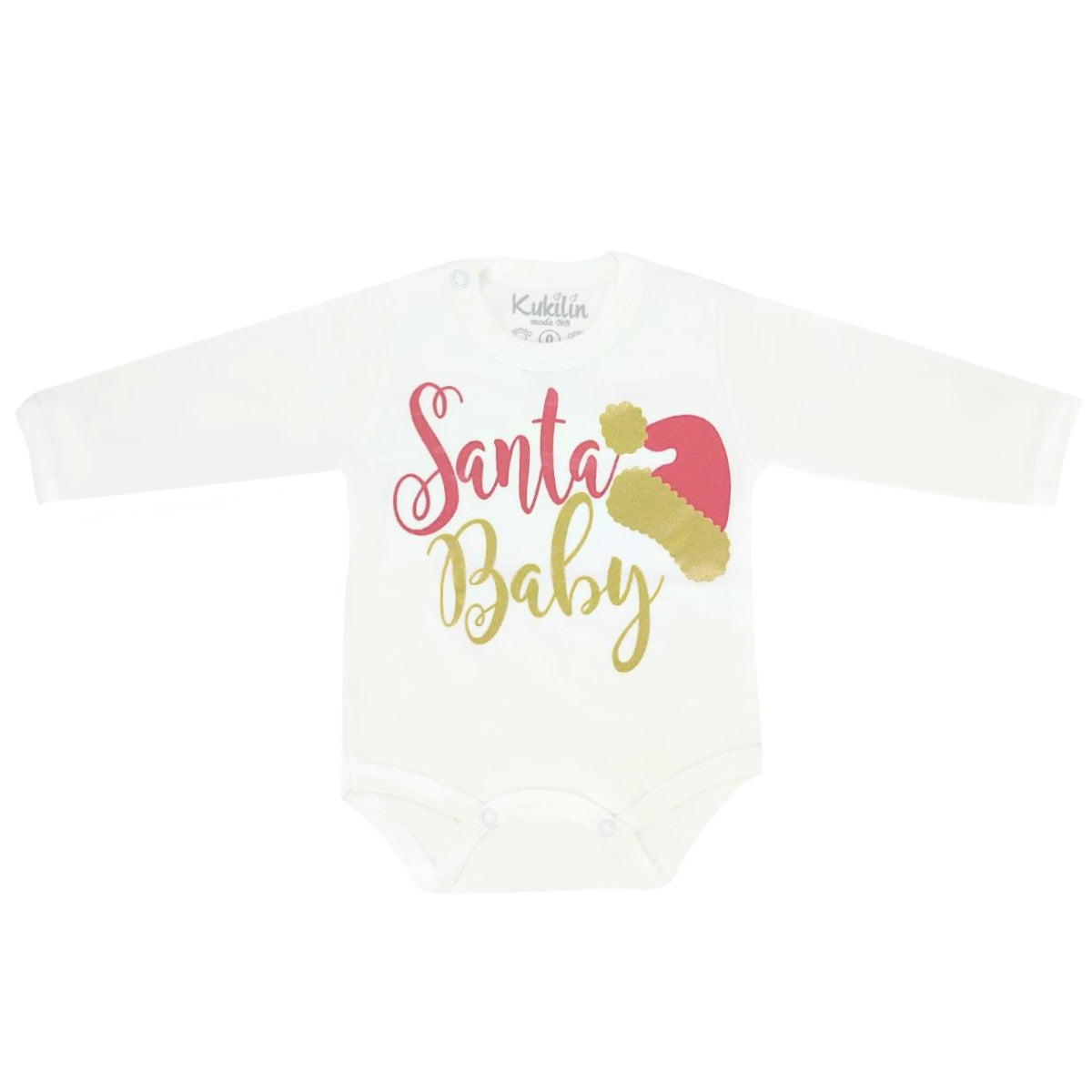 Body Navideño - Santa baby gorro