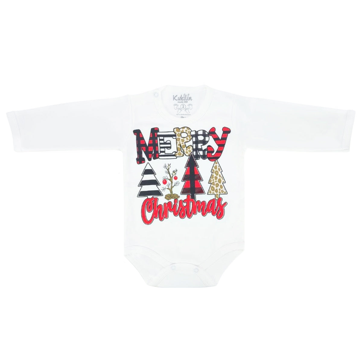 Body Navideño - Merry Christmas Arboles