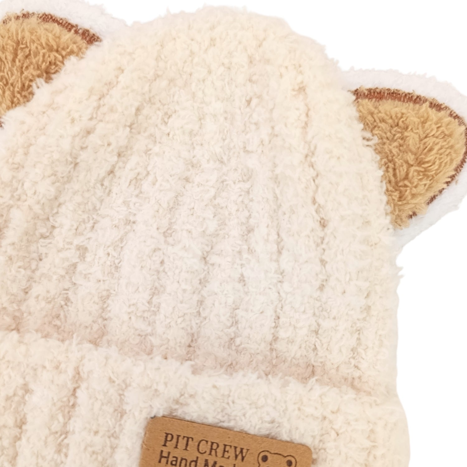 Gorro Bebé v2 - Pit Crew | 6-18 Meses | Crema