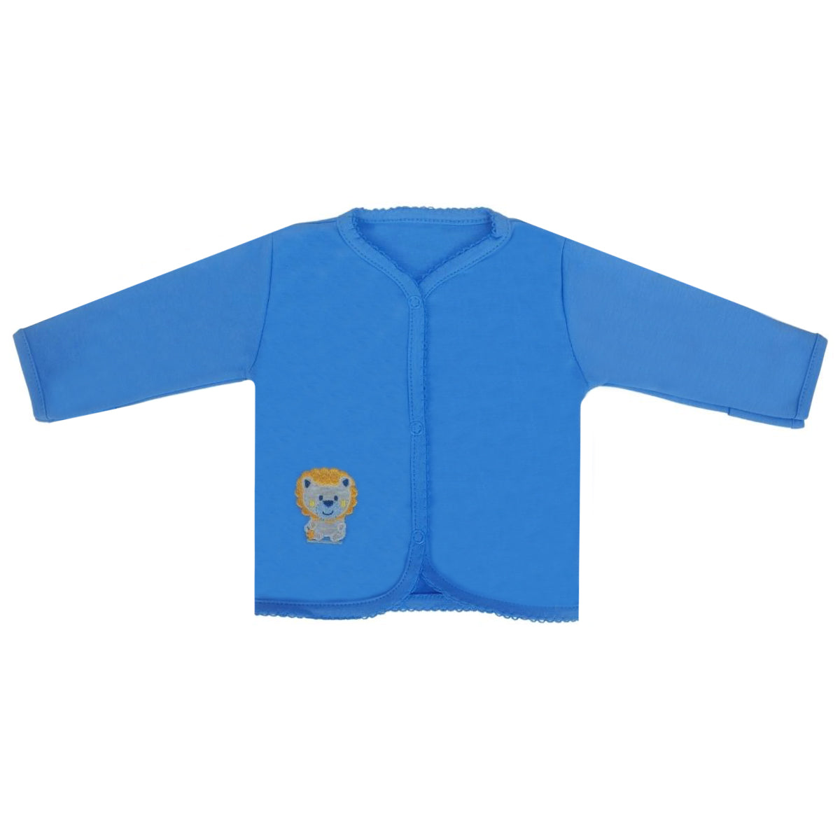 Ajuar - Set de 3 piezas Algodon - Lion - Azulino