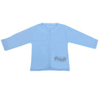 Ajuar - Set de 3 piezas Algodon - 3 autos - Celeste