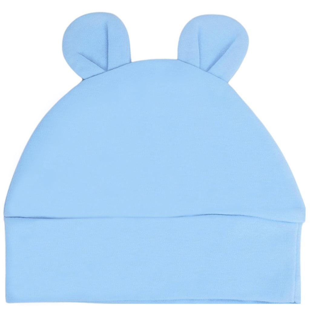 Ajuar - Set de 3 piezas Algodon - 3 autos - Celeste