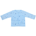 Ajuar - Set de 3 piezas Algodon - Estrellas - Celeste