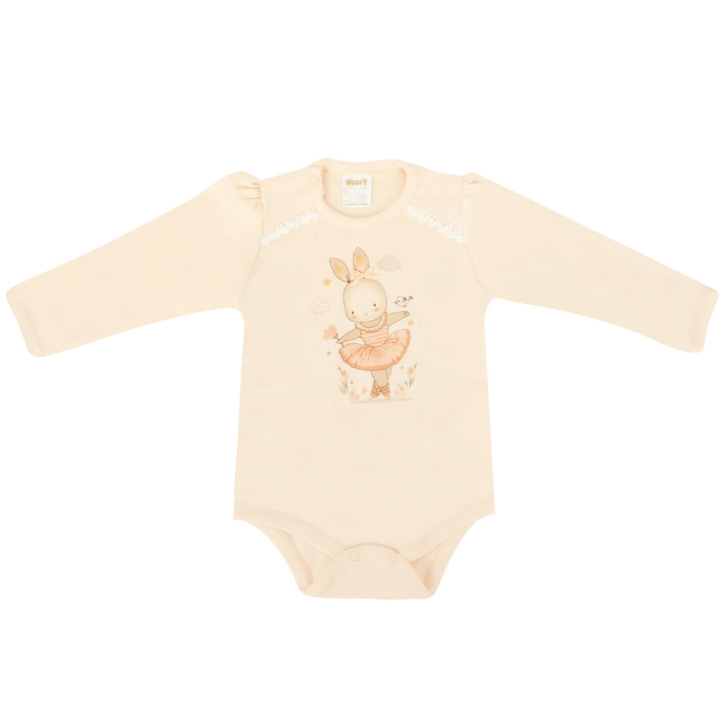 Ajuar - Set de 3 piezas Algodón - Coneja bailarina - Melon