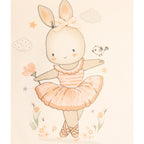 Ajuar - Set de 3 piezas Algodón - Coneja bailarina - Melon