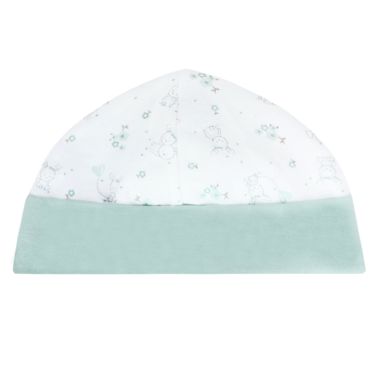 Ajuar - Set de 3 piezas Algodón - Coneja bailarina - Blanco Verde