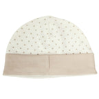 Ajuar Bebe 3 piezas Algodon - Conejos - Crema / Marron