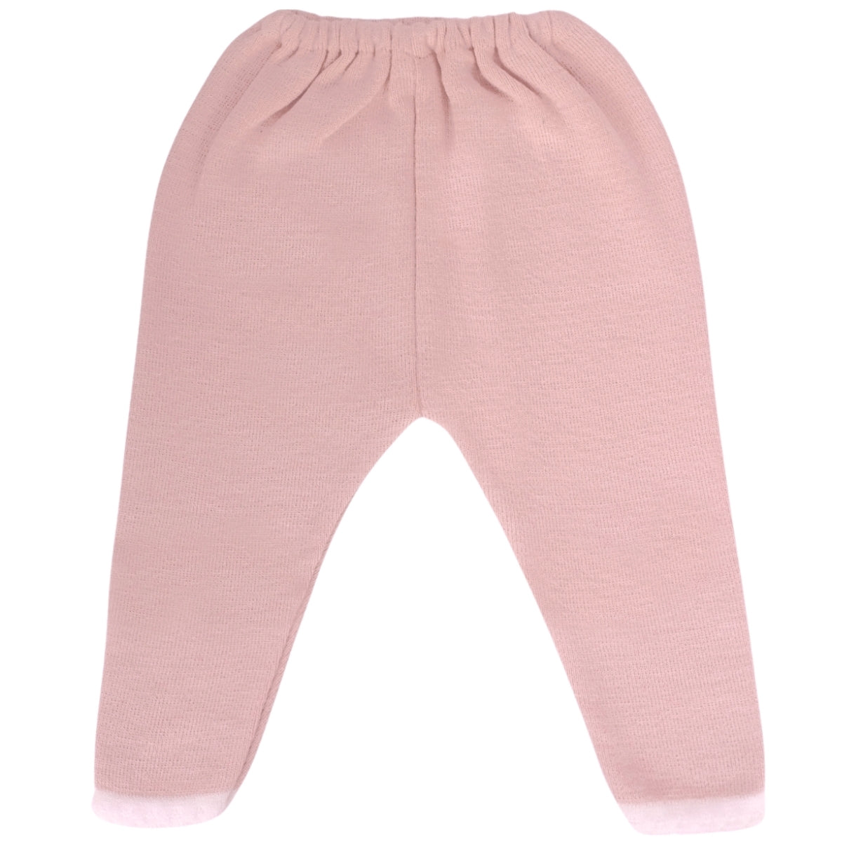 Conjunto Vestido bebé Niña - 3 piezas - Nudos - Palo Rosa