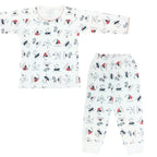 Pijama Bebe Niño - Algodon - Ballena y la Isla