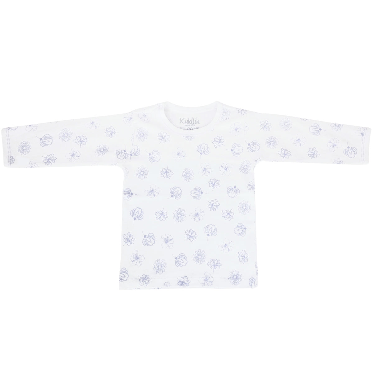 Pijama Bebe Niña - Algodon - Flores V