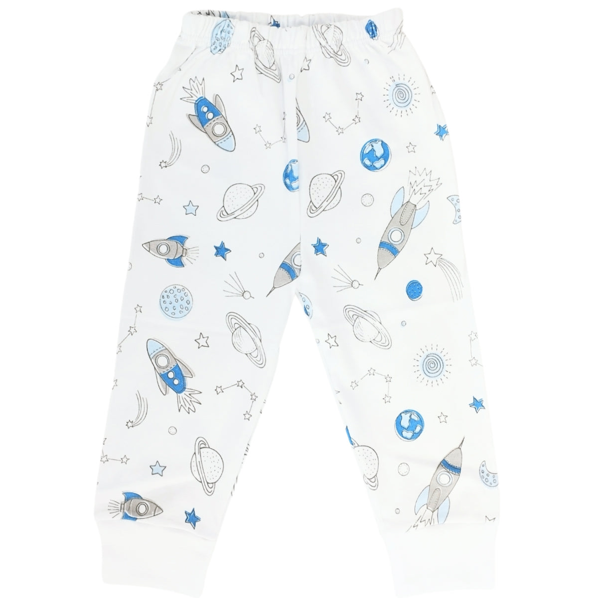 Pijama Bebe Niño - Algodon - Espacio