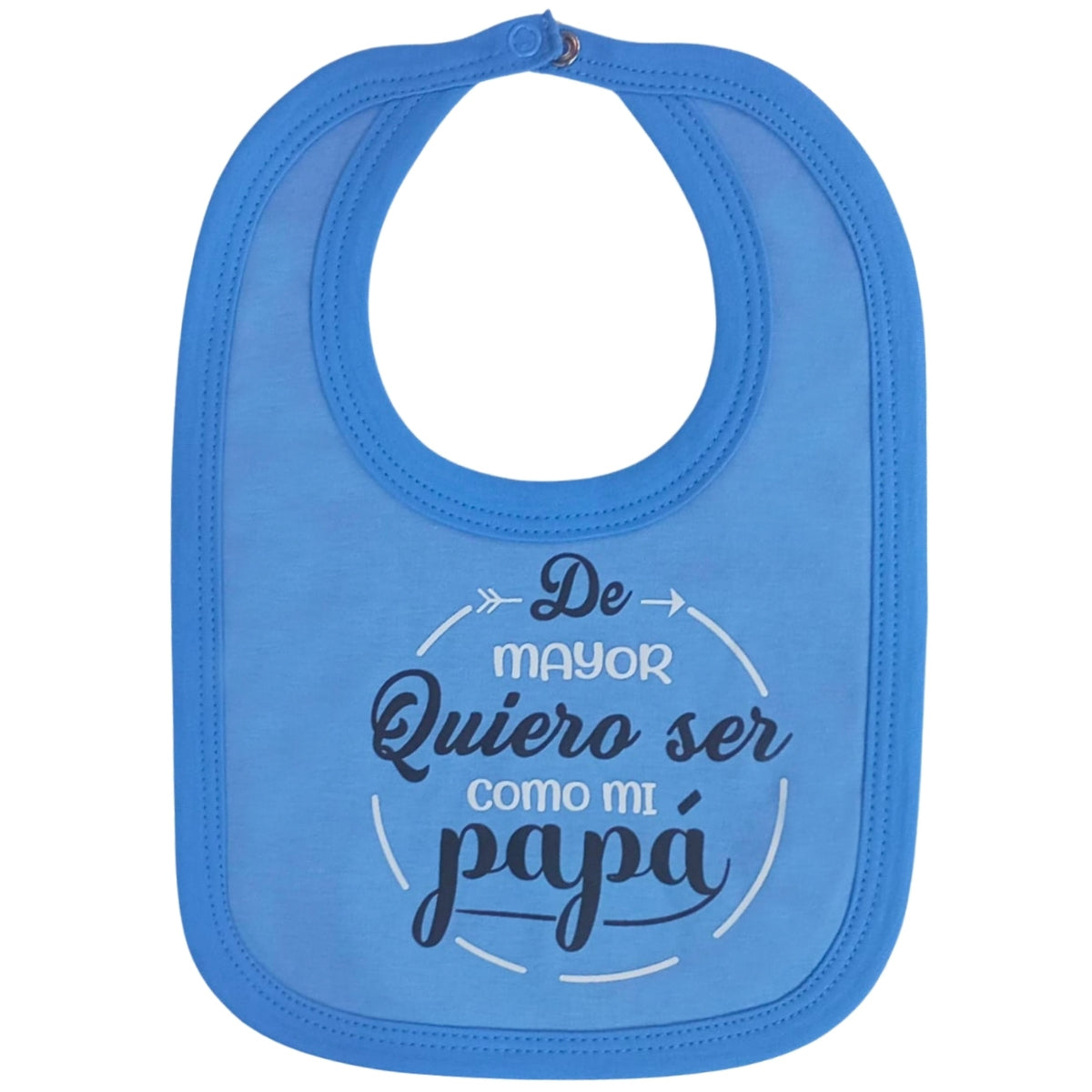 Babero en algodón Con Broche - KH103