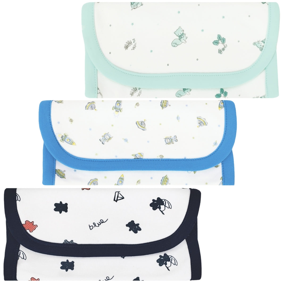 Pack de 3 Babitas en algodón - Niño H22