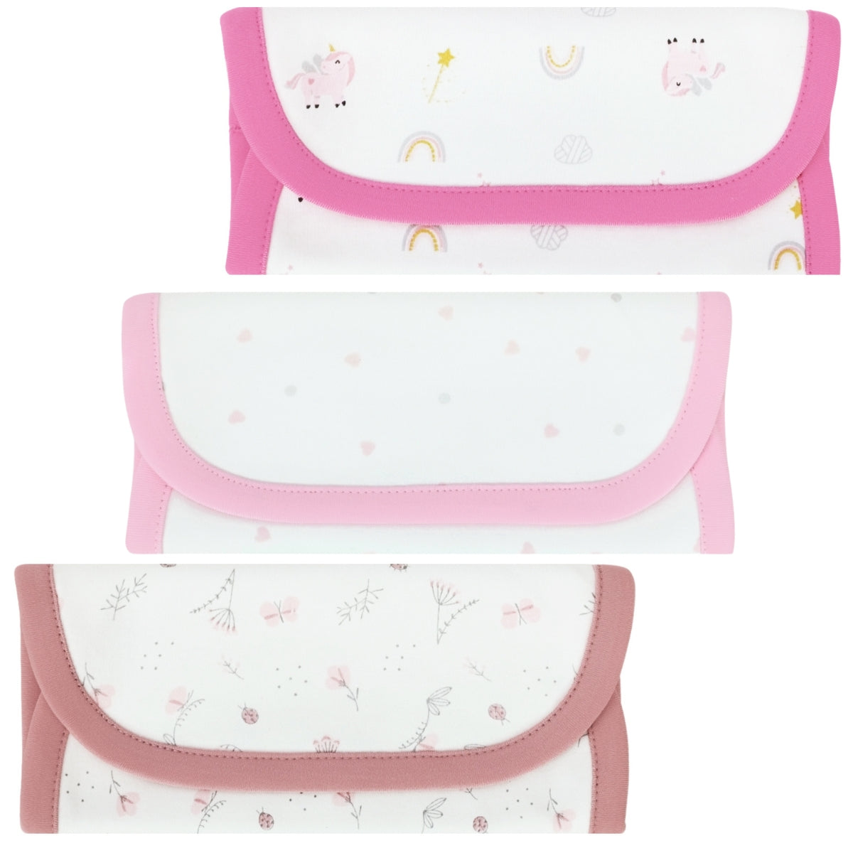 Pack de 3 Babitas en algodón - Niña M22