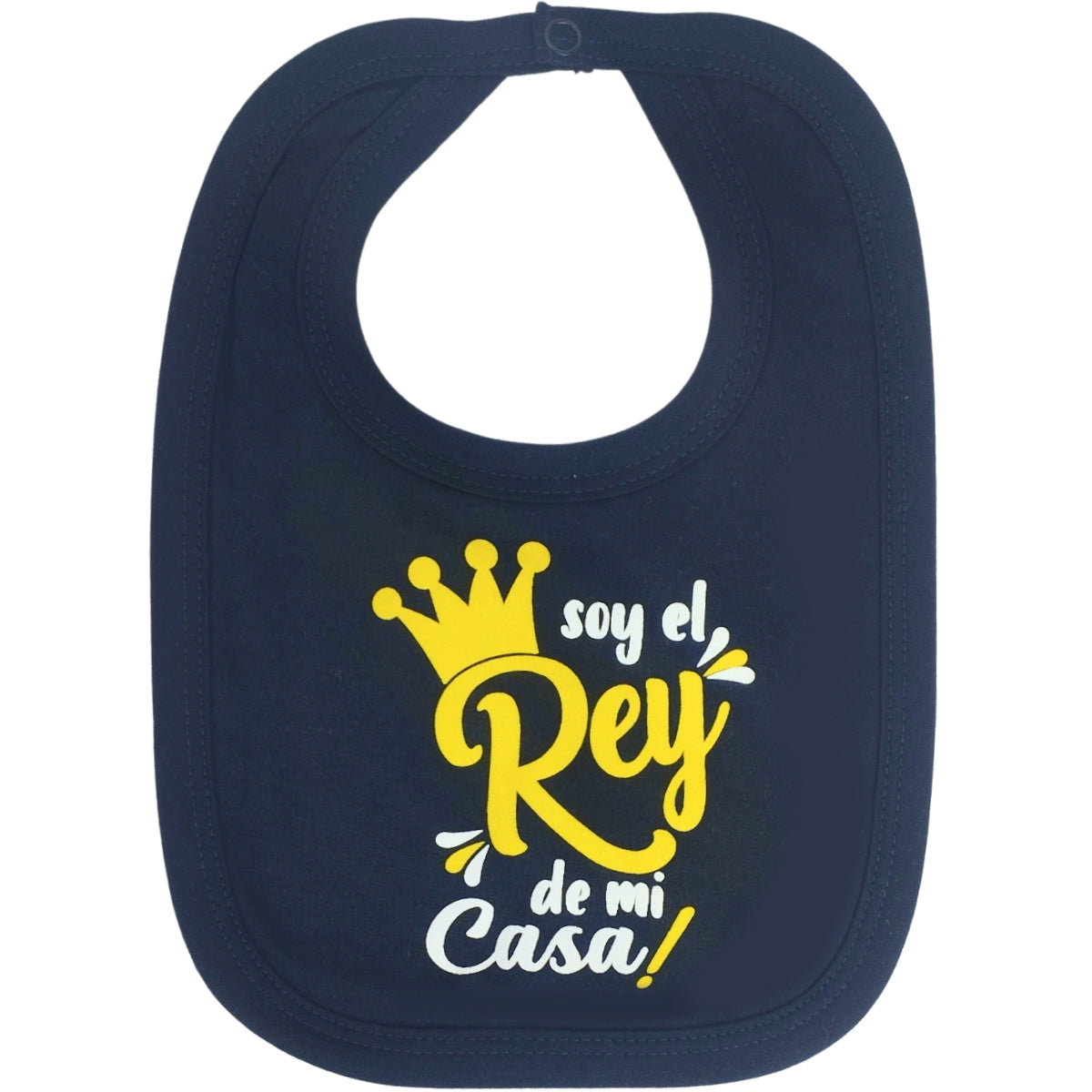 Babero en algodón Con Broche - KH106