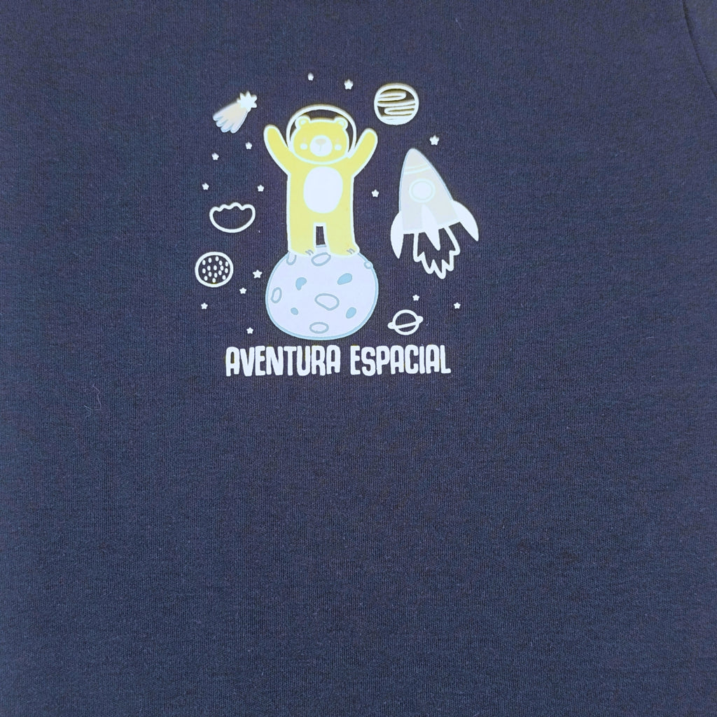Polo de Bebé Manga Corta en Algodón - N41