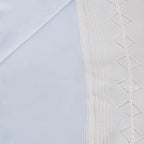 Colcha bebé Hilo Tacto con algodon - Celeste