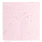 Colcha bebé Hilo Tacto con algodon - Rosado