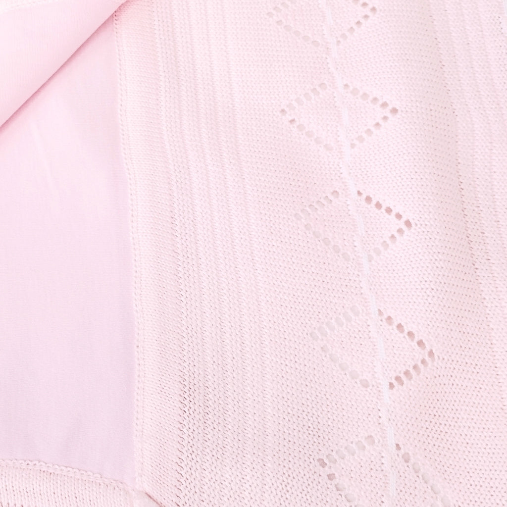 Colcha bebé Hilo Tacto con algodon - Rosado