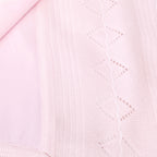 Colcha bebé Hilo Tacto con algodon - Rosado