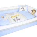 Set de Cuna y 4 protectores - Prestige - Los amigos de la selva 1