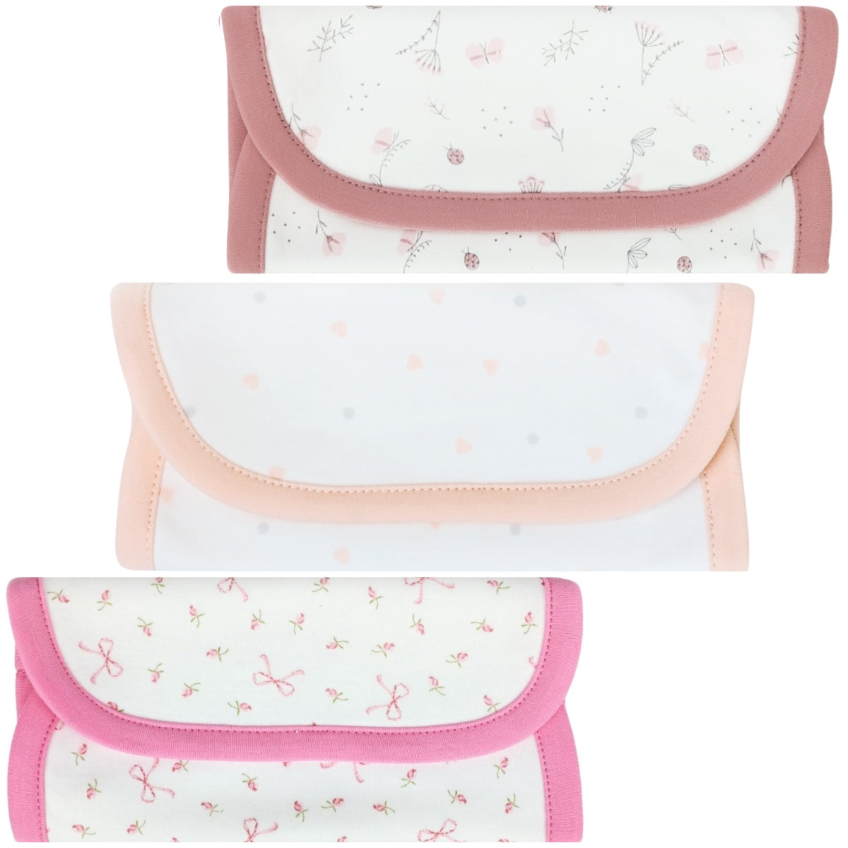 Pack de 3 Babitas en algodón - Niña M25