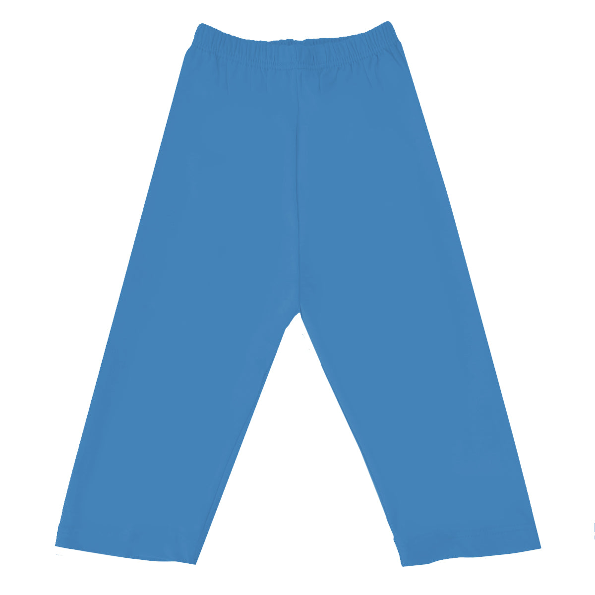 Pantalon sin pie - 100% algodón - Azul agua