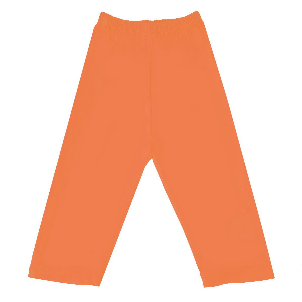 Pantalon sin pie - 100% algodón - Naranjado