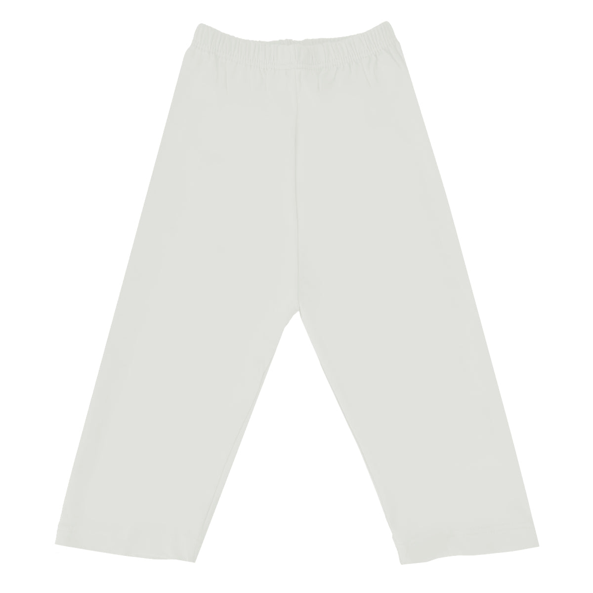 Pantalon sin pie - 100% algodón - Blanco