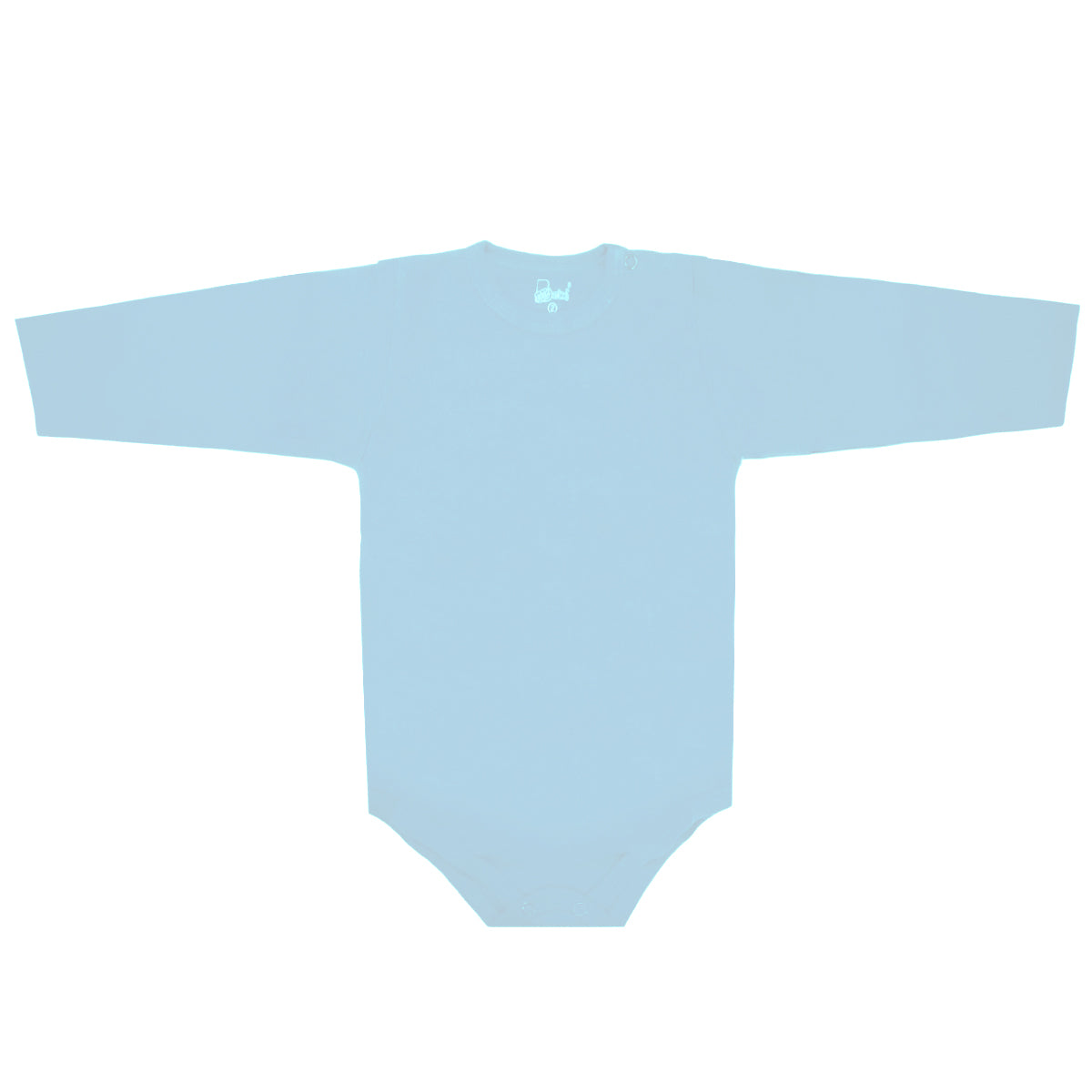Body con mangas largas - Celeste