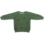 Conjunto Franela reactiva - 2 piezas - Dino Hello - Verde