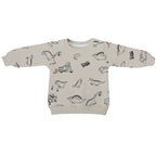 Conjunto Franela reactiva - 2 piezas - Dino Hello - Beige