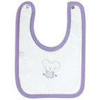 Babero algodon con Broche - W240601