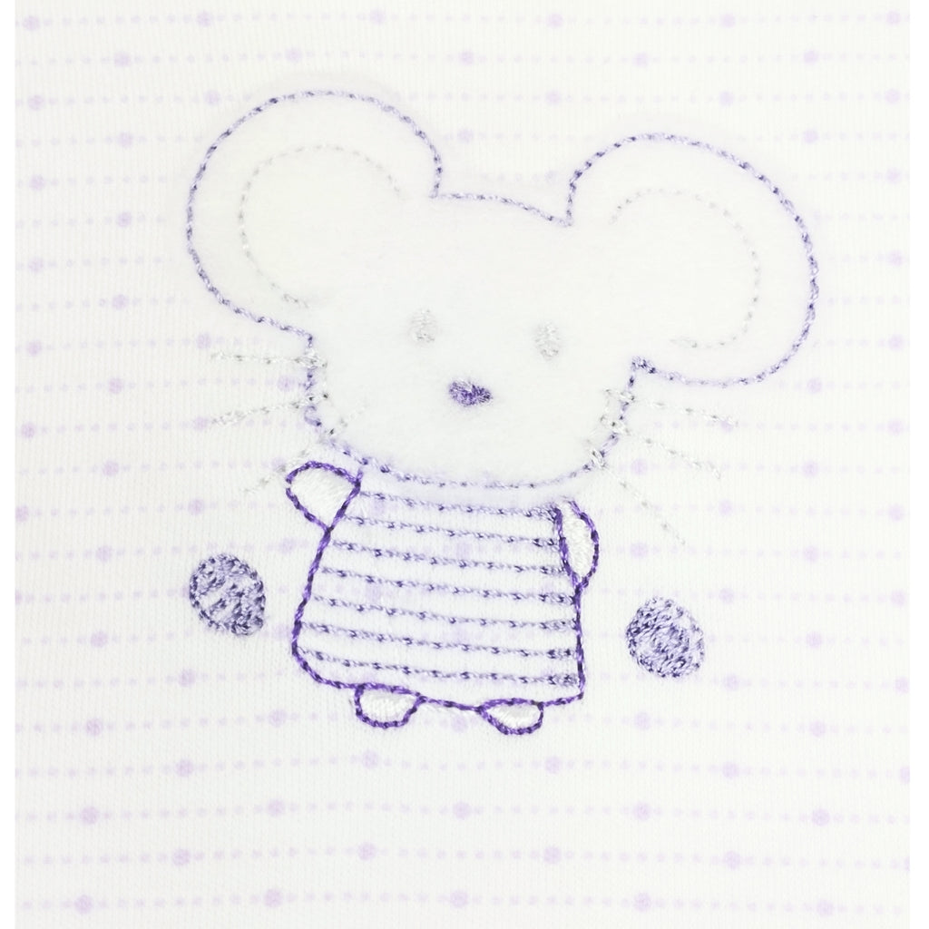 Babero algodon con Broche - W240601