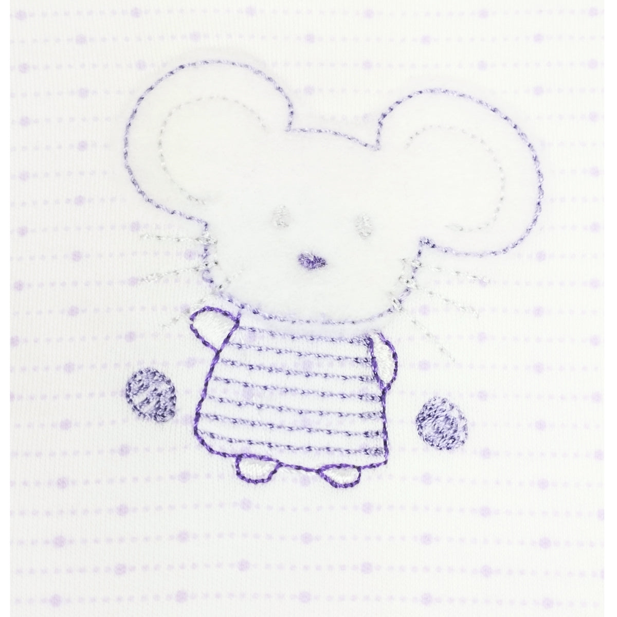 Babero algodon con Broche - W240601